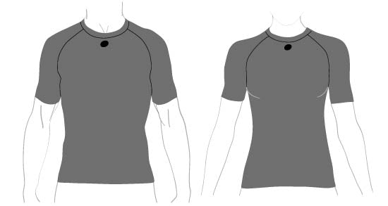 Base layer silhouettes — men's and women's